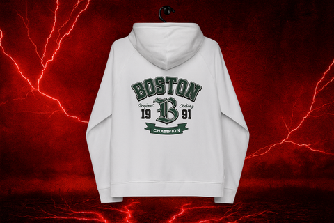 Unisex eco raglan hoodie